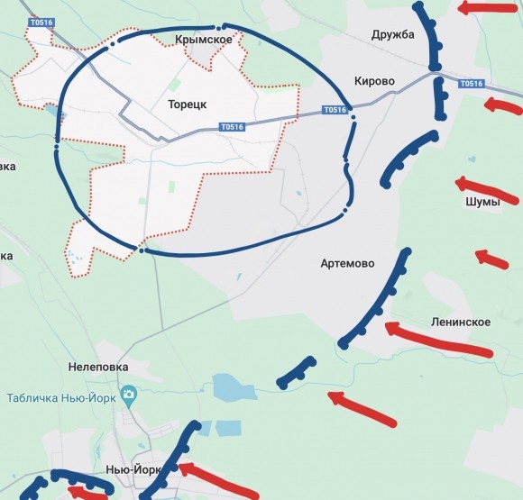 Военкоры сообщают о местах наиболее тяжёлых боёв на линии фронта