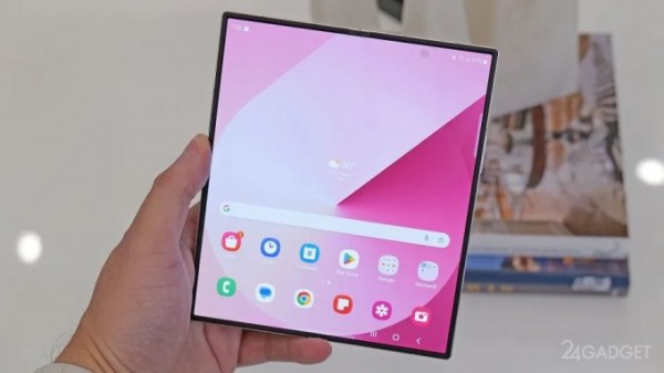 Samsung представила складной смартфон Galaxy Z Fold6 с обновлённым дизайном и ценой от $1900