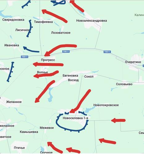 На Авдеевском участке фронта ВС РФ значительно продвинулись вперёд