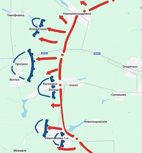 Военкоры сообщают о продвижении ВС РФ на Авдеевском участке фронта